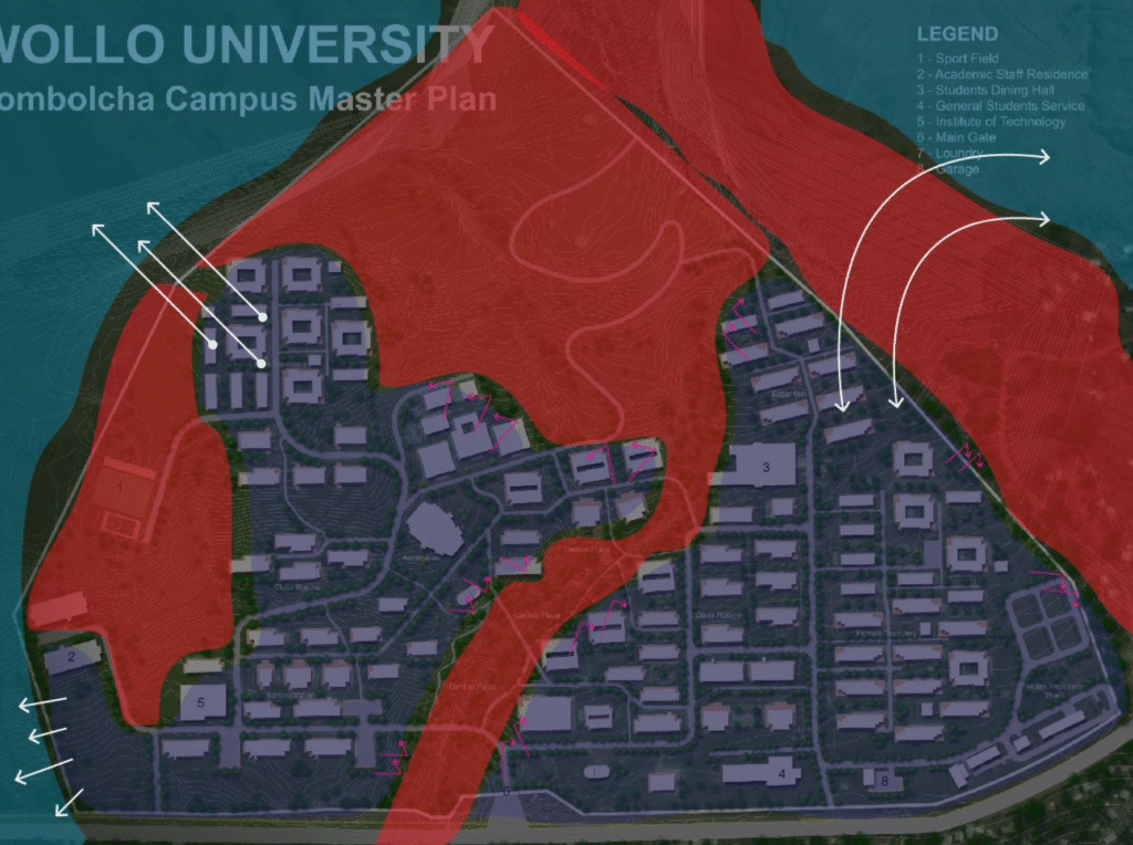 Wollo University Dessie & Kombolcha Campus Masterplans